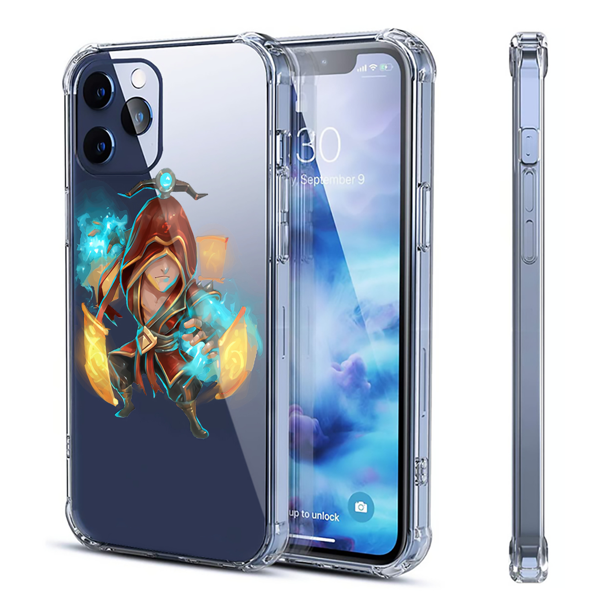 （画像用） リーグ・オブ・レジェンド League of Legends LOL 【iPhone 12シリーズ対応】透明スマホケース（クリアソフトケース）